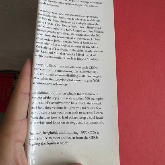 1000 CEOs – Proven Strategies for Success by the World’s Top Executives (DK 2009 - Picture 3 of 7